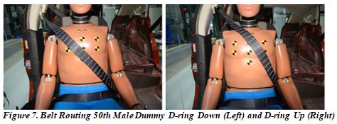 Sealt belt positions
